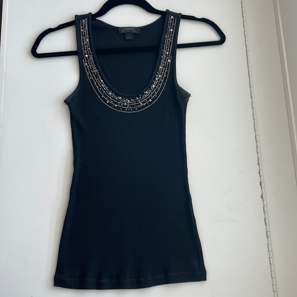 Express Women’s Black Tank Top